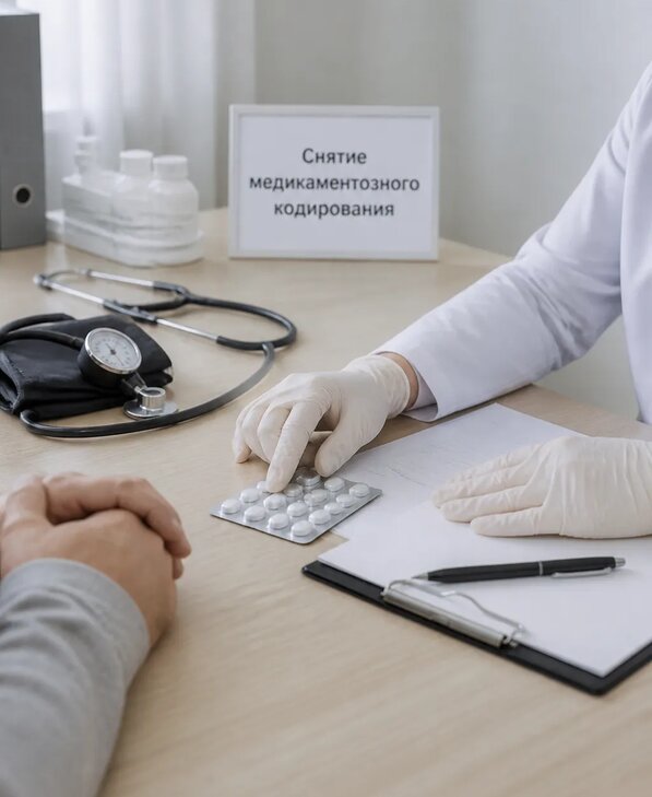 Снятие медикаментозного кодирования в Долгопрудном от 5073 р. | Медзона