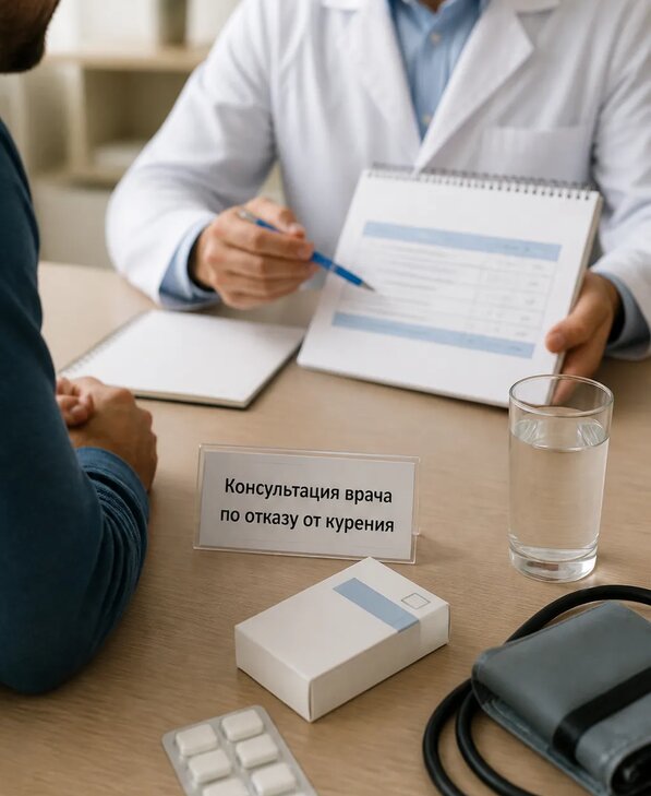 Консультация врача по отказу от курения для взрослых в Долгопрудном